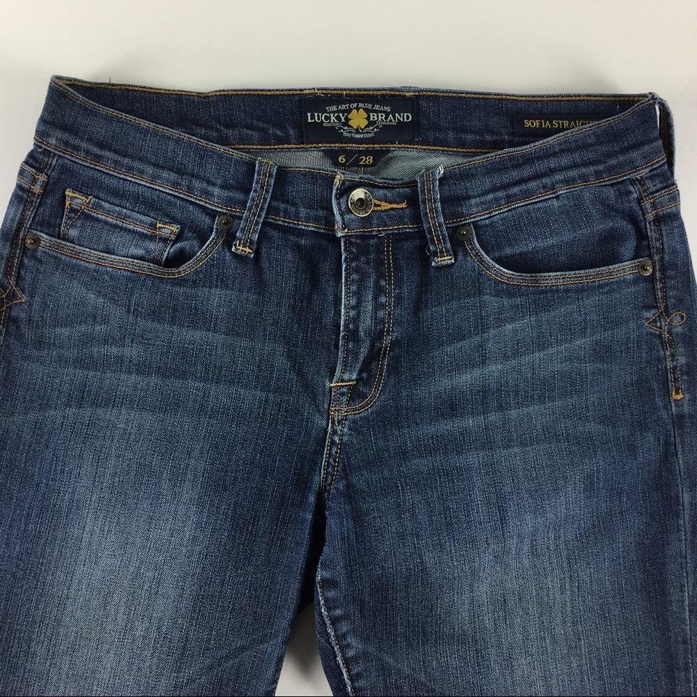 Lucky Brand Sofia Straight Jeans